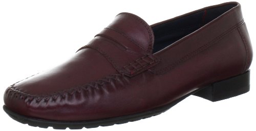 CARANA 51120, Damen Mokkassins, Rot (wine), EU 42 (UK 8)