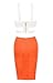 Whoinshop Women's Rayon 2 Pcs Stretch Bandage Bodycon Cluewear Bandage Dress