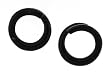 Organic Hand Carved Horn Plugs - 4 Gauge - 31mm - Sold as a Pair