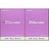2006 Hyundai Tiburon Repair Shop Manual Set Original by Hyundai