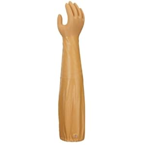 Atlas Glove 26-Inch Long Sleeve Nitrile Coated Cotton Lined Work Gloves Atlas Glove 26-Inch Long Sleeve Nitrile Coated Cotton Lined Work Gloves