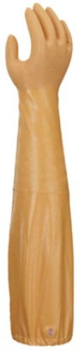 Atlas Glove WG772L 26-Inch Long Sleeve Nitrile Coated Cotton Lined Work Gloves, Large