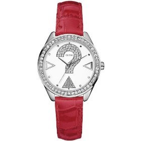 Guess Women's Leather Collection watch #U65007L3.