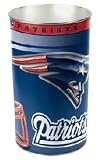 New England Patriots 15in. Waste Basket