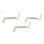 3 Ring Guards Small White Sizer Adjust Jewelry Parts