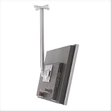 Chief FHS110S - Mounting component ( tilt/pivot pole mount ) for flat panel - silver - screen size: up to 26" - mounting interface: 100 x 100 mm, 75 x 75 mm - ceiling mountable