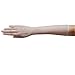 ZaZa Bridal Gorgeous Sheer Gloves Tricot Slip-on Below-The-Elbow Length 8BL-White