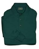 Cotton Pique Long-Sleeve Polo