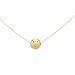 Duragold 14k Yellow Gold Bead Pendant Necklace (8mm), 18"