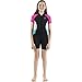 Seavenger Cadet Kids 2mm Shorty Wetsuit (Hot Pink, 3T)