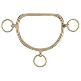 Chifney Straight Mouth Brass Bit - 5 inch