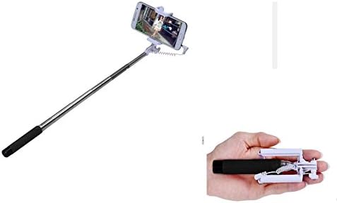 Rivchell Selfie Stick for Iphone 6 6 Plus 6s Iphone 5 5s Android Galaxy Built in Shutter Release Photo Cell Phone Holder