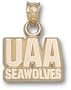 Alaska Seawolves 10K Gold ''UAA'' Pendant