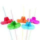 Sombrero Fiesta Tissue Straws