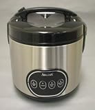Aroma ARC-998 16-Cup Cool Touch Digital Rice Cooker, Stainless