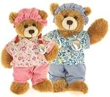 Blue Nurse Teddy Bear In Scrubs And Stethoscope