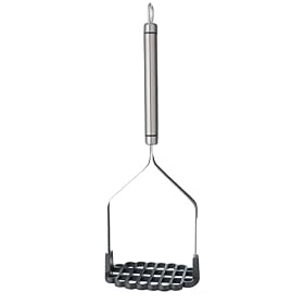 Kitchen Craft Professional Stainless Steel Non-stick Long Oval Handled Masher