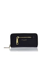 Marc Jacobs Cartera Zip Wallet (Azul Noche)