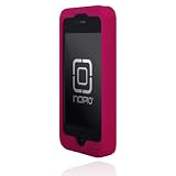 Incipio iPhone 4/4S dotties Silicone Case - 1 Pack - Carrying Case - Retail Packaging - Neon Pink