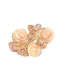 Produkt-Bild: AZ Collection Pinke Rose - Brosche mit Swarovskisteinen