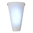 Wireless Cone-Shape Frosted Glass Sconce Light