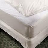 100% Cotton Allersoft tm Extra Long Twin Mattress Protector by Allersoft