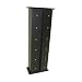 Carolina Cottage Double Door CD Cabinet, Antique Black