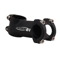 Eleven81 Hi-Rise 1 1/8 Inch Threadless Road Bicycle Stem - 31.8mm x 35 Degree