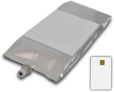 Mutoh 1L Eco-Solvent ink bag with Smartcard for Valuejet, Light Magenta