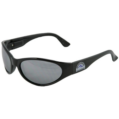 Click here to buy Colorado Rockies Black Sunglasses by Football Fanatics.