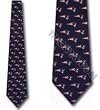 New England Patriots Neckties Print Polyester Licensed Ties - NFL Football Sports Merchandise