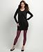Pure & Simple Long-Sleeved Pleated Jersey Dress with Banded Hem