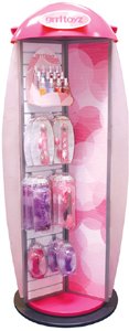 grrl toyz® Spinning Floor Display, Domestic