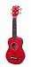 Makala Dolphin Bridge Red Burst Soprano Ukulele