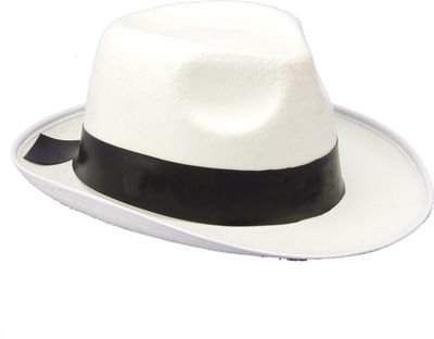 White Gangster Hat