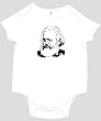 KARL MARX - White Onesie / Baby T-shirt
