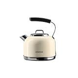 Kenwood Kmix SKM032 1.25 Litre Traditional Kettle, Almond Cream