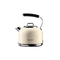Kenwood Kmix SKM032 1.25 Litre Traditional Kettle, Almond Cream