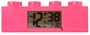 LEGO Kids' 9002175 Pink Plastic Alarm Brick Clock