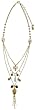 Pilgrim Damen-Halskette Lovestory Vergoldet, Gr�n 40 Cm 548-421