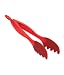 Red Silicone Spaghetti Tongs By Trudeau