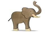 Eigenschaften Holztiger / Holztiger Elefant, Rüssel hoch