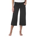 Vimala Drawstring Capri - Black