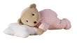 Soft Teddy Bear/Pillow, Moon & Stars Collection-pink