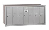 Salsbury Industries 3507ARP Recessed Mounted Vertical Mailbox with Master Commercial Lock, Private A