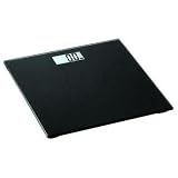 Black Slim Line Digital Electronic Glass Bathroom Scales
