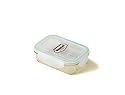 Kinetic Glasslock 14 Ounce Rectangular Glass Food Storage Container With Locking Lid