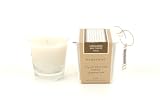 Paddywax Eco 5.5-Ounce Poured Glass Soy Candle, Sandalwood & Clover