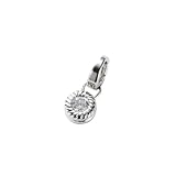 FOSSIL JF85576040 Charm Anhänger Vintage Schmuckstein