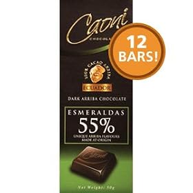 Caoni Chocolate Esmeraldas 55% Dark by Caoni Chocolate